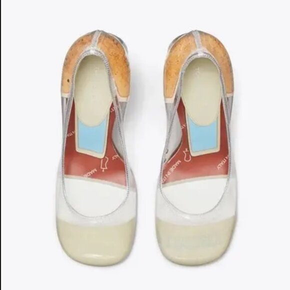 TORY BURCH Best Seller CLEAR PUMP - Picture 4 of 6